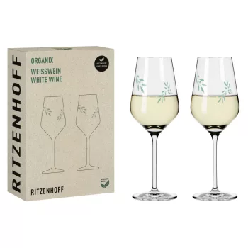 FEHÉRBOROS KEHELY SZETT 2DB-OS ROMI 380ML