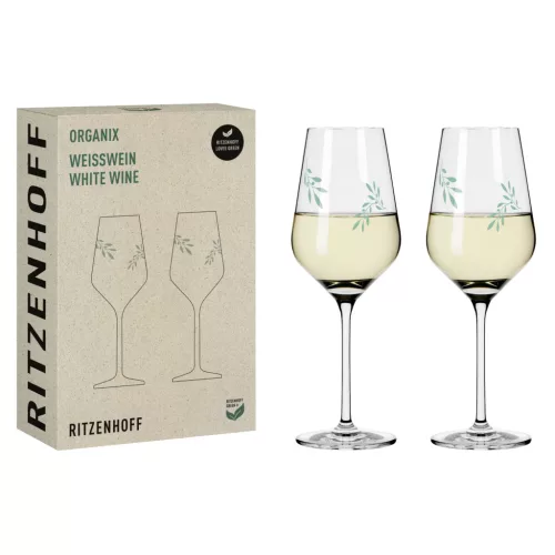 FEHÉRBOROS KEHELY SZETT 2DB-OS ROMI 380ML