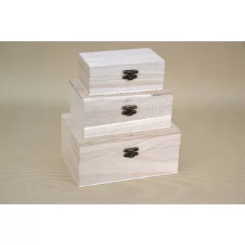   DOBOZ SZETT 3 DB-OS 17,5*12,3*8CM, 15*9,5*6,4CM, 12,5*6,8*4,7CM