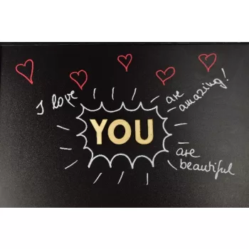 FA FELIRAT "YOU" - 3,5 CM MAGAS