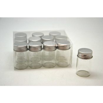 ÜVEGFIOLA, CSAVAROS 30X50 MM, P12