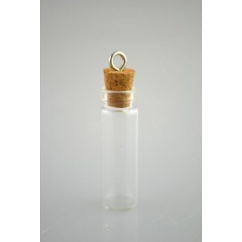 ÜVEGCSE PARAFADUGÓVAL, AKASZTÓVAL 11*35MM P48