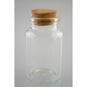 ÜVEGCSE PARAFADUGÓVAL 30*50MM P12