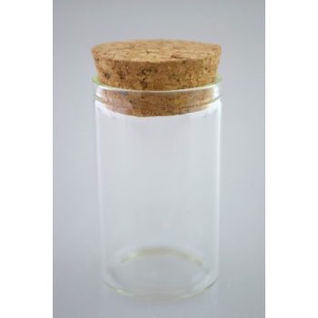 ÜVEGCSE EGYENESFALÚ PARAFADUGÓVAL 30*50MM P12