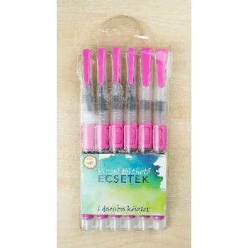 ECSET, VÍZZEL TÖLTHETŐ, 6R, KÜLÖNBÖZŐ FEJEKKEL