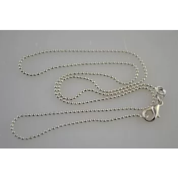   NYAKLÁNC ALAP GOLYÓS NIKKELMENTES ÁTM.:1,2MM HOSSZ.:45CM 1 SZÁL/CSOM.