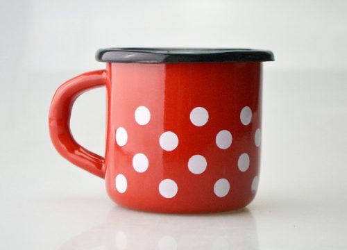 BÖGRE PIROS ZOMÁNC PÖTTYÖS 0,25L