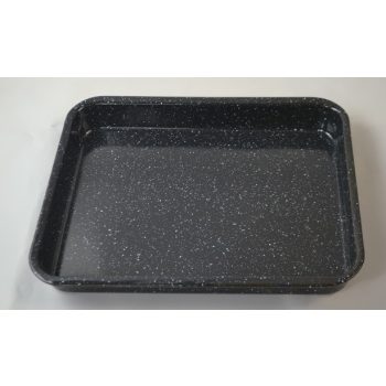   TEPSI FEKETE ZOMÁNC SÜTEMÉNYES M:4,7 CM SZ: 33,5CM H: 39,5CM