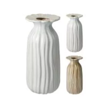 VÁZA PORCELÁN 9X9X20CM 2 FÉLE SZÍN HÚSVÉTI
