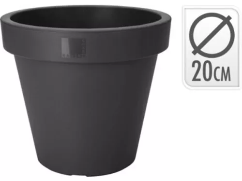 KASPÓ PP. 20CM, ANTRACIT