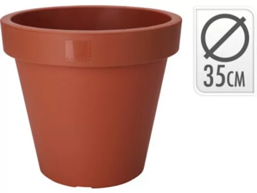 KASPÓ PP. 35CM, TERRACOTTA, ÚJRAHASZNOSÍTOTT