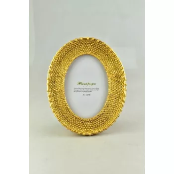 KÉPKERET ANTIQUE GOLD OVÁL  9X13  CM
