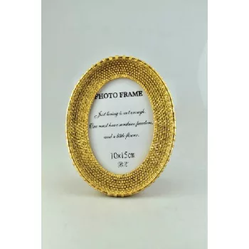 KÉPKERET ANTIQUE GOLD OVÁL 10X15 CM