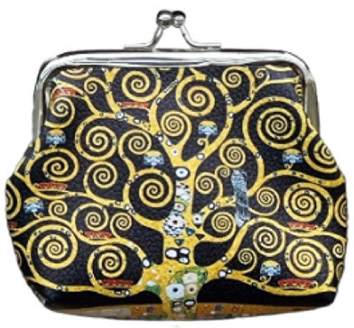 PÉNZTÁRCA 11X10CM ÉLETFA KLIMT