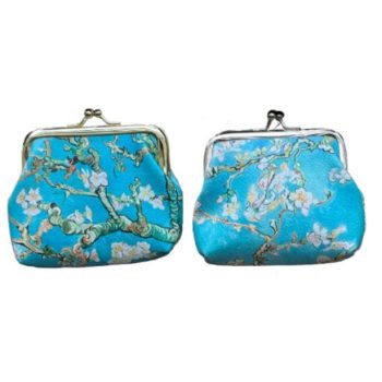 PÉNZTÁRCA 11X10CM MANDULAVIRÁGZÁS VAN GOGH