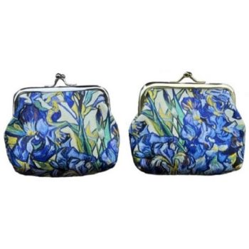 PÉNZTÁRCA 11X10CM ÍRISZEK VAN GOGH