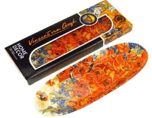 TÁL ÜVEG 30X11CM PIPACSOK VAN GOGH