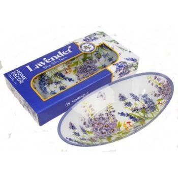 TÁL ÜVEG 30X11CM LEVENDULA