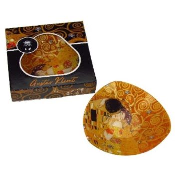 TÁL ÜVEG MÉLY 17CM KISS KLIMT