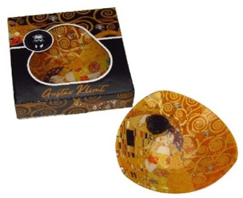 TÁL ÜVEG MÉLY 17CM KISS KLIMT