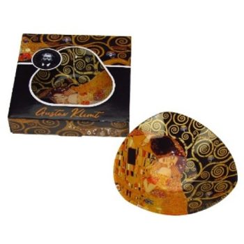 TÁL ÜVEG MÉLY 17CM KISS KLIMT