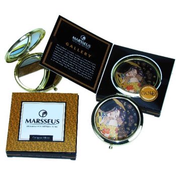 TÜKÖR 7CM FEKETE KISS KLIMT