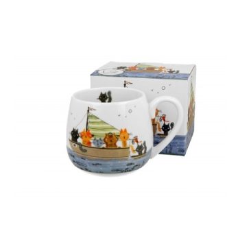 BÖGRE HORDÓ PORCELÁN 430ML "CATS CREW"