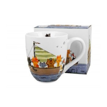 BÖGRE PORCELÁN 1L "CATS CREW"