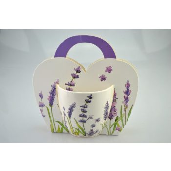 BÖGRE PORCELÁN 470ML LEVENDULA ÁTM:10CM M:9,5CM