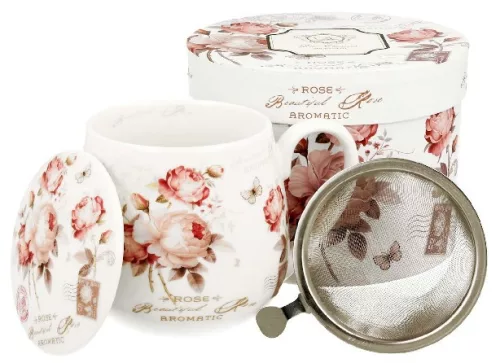 BÖGRE PORCELÁN, SZŰRŐS SECESSION 430 ML