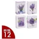 AJÁNDÉKTASAK LEVENDULÁS 12X14X6CM 4F.