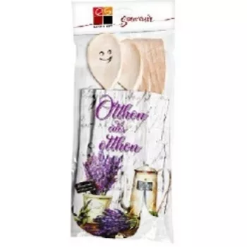   KONYHAI ESZKÖZ SZETT LEVENDULÁS "OTTHON ÉDES OTTHON"
