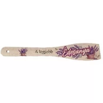   DEKOR FAKANÁL LEVENDULÁS 30CM "A LEGJOBB ÉDESANYA"