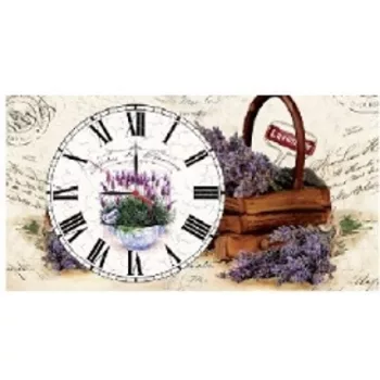 ÓRA LEVENDULÁS 27X50CM