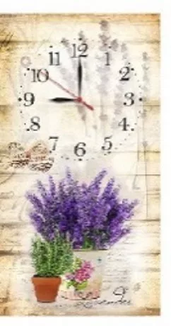 ÓRA LEVENDULÁS 27X50CM