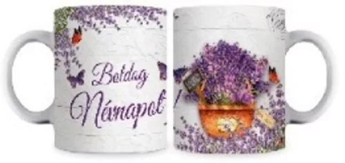 BÖGRE LEVENDULÁS "BOLDOG NÉVNAPOT" 2F.