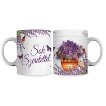 BÖGRE LEVENDULÁS "SOK SZERETETTEL!" 2F.