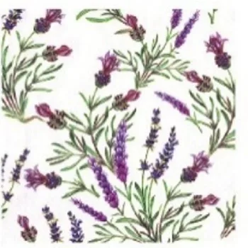SZALVÉTA LEVENDULÁS 20DB 33X33CM