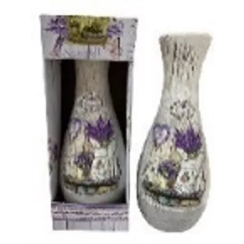 VÁZA LEVENDULÁS I. 20CM