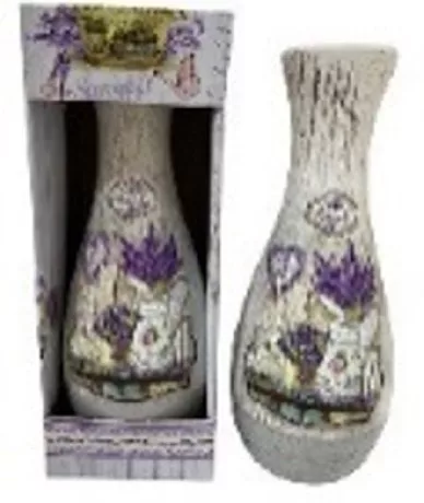 VÁZA LEVENDULÁS I. 25CM