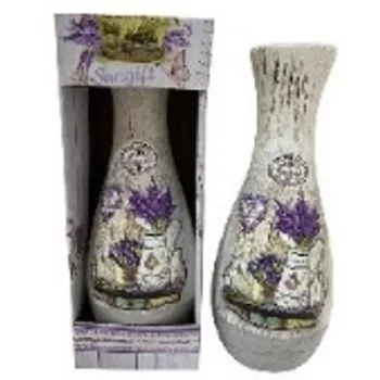 VÁZA LEVENDULÁS I. 30CM