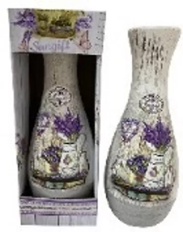VÁZA LEVENDULÁS I. 30CM