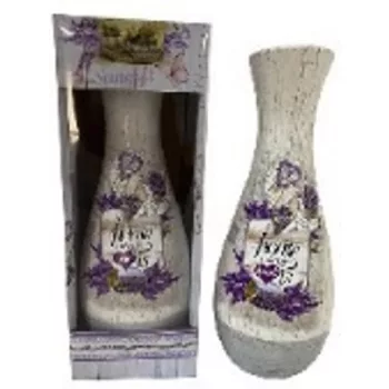 VÁZA LEVENDULÁS II. 30CM