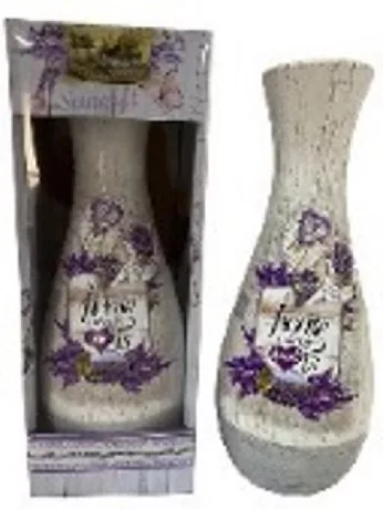 VÁZA LEVENDULÁS II. 30CM