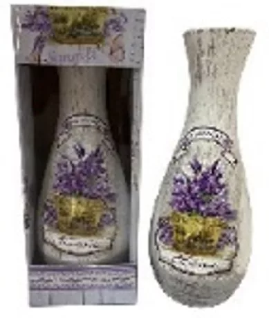 VÁZA LEVENDULÁS III. 25CM