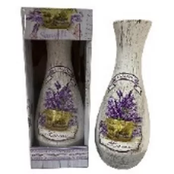 VÁZA LEVENDULÁS III. 30CM