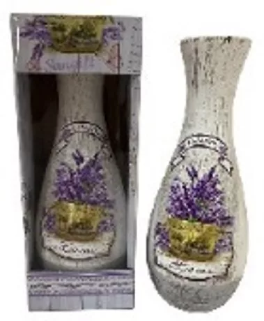 VÁZA LEVENDULÁS III. 30CM