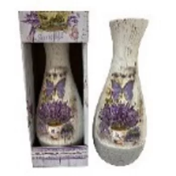 VÁZA LEVENDULÁS IV. 20CM