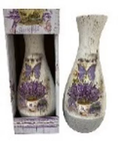 VÁZA LEVENDULÁS IV. 20CM