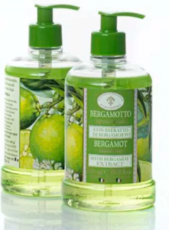 FOLYÉKONY SZAPPAN BERGAMOTT  500 ML